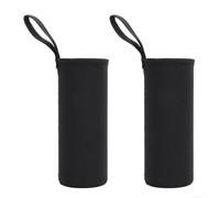 Premium Thermal Sleeve for Drinking Bottles Ensure the Perfect Drink Temperature, Pack of 2 (1000ML black)