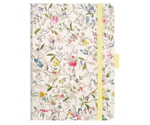 Premium Timer Big "Wild Flowers" 2026: Hochwertiger Buchkalender. Terminplaner mit Wochenkalendarium, Gummiband und Stifthalter. 12 x 17 cm