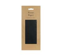 Premium Tissue Paper Sheets 50x75cm - Gift Wrap & Craft Paper Multi-Pack, Vibrant Colours & Themed Mixes for Present Wrapping, Hampers & Art Projects (20, Black, 30 x 20 Inch)