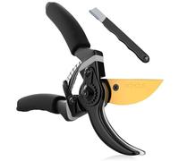 Premium Titanium Garden Secateurs - Professional Bypass Pruning Shears for Plants, Hedges, and Flowers