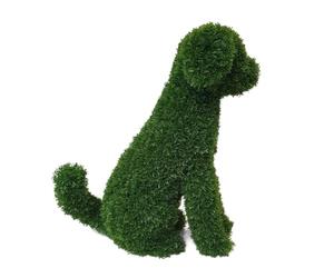 Premium Topiary Dog Garden Decoration Artificial Cedar Leaf Large 60cm (2ft) Tall Indoor/Outdoor Décor Lawn Art Home Office Events Wedding