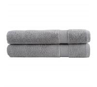 Premium Towels "SOLUND" 2 pcs Grey 100x200 cm 600 gsm