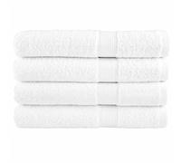 (white, 80 x 200 cm/ 4 pcs) vidaXL Premium Sauna Towels Guest Bath Towel 10 pcs Gold 600gsm 100% Cotton