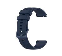Premium TPU Silicone Sports Sweat Proof Solid Color Watch Band with Convenient Adjustment and Wide Compatibility Simple Watch for Men (Dark Blue, One Size)
