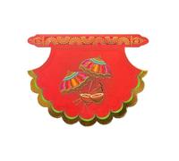 Premium Traditional Umbrella Design Money Envelope - Designer Mini Shagun Gift Holder for Christmas, Diwali, Easter, Birthday, Wedding, Anniversary - Fancy Packet, Invitation Envelopes (Pack of 10)