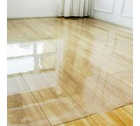 Premium Transparent Chair Mat 1.5mm Thick Durable Floor Protector for Office & Home Chairs Ideal for Carpet & Hard Floors (80 x 200 cm)