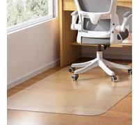 Premium Transparent Floor Mats 40x60cm 80x140cm 120x150cm Durable PVC Protector for Wood & Tile Scratch & Spill Resistant Non Yellowing Easy to Roll & Store (120x120cm)