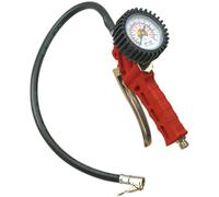 Premium Trigger Grip Tyre Inflator - Clip-On Connector - 0.5m Hose - 1/4" BSP