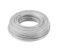 Premium Trimmer Wire for Lawn and Garden Use Nylon Steel Core for Robust Strength and Weather Resistance (2.4mm*60m)