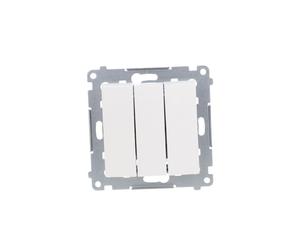 Premium Triple Button (Module) 10AX Simon 54 DP31.01/11