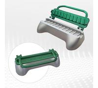 Premium Trustella ELROI Kebab Maker | Create Flawless, Professional Skewers in Minutes | Heavy-Duty Aluminum, Non-Stick, Easy Clean | The Ultimate BBQ Companion for Home Chefs (Green)