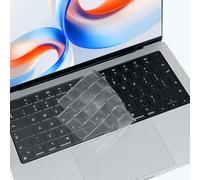 Premium Ultra Thin Keyboard Cover Compatible for 2025 2024 2022 M4 M3 M2 Air 13.6",M4 M3 M2 MacBook Air 15",2021-2024 M4/M3/M2/M1 Pro/Max Mac Pro 14"/Pro 16",EU Keyboard Layout Protector Skin