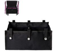 Premium Underseat Rollator Bag for Seniors and Adults, Waterproof Storage Organizer with Secure Straps and Anti Slip Pad, Universal Fit for 4 Wheel Walkers (Fits Most Models)