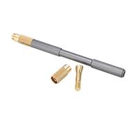 Premium Universal Scraper Handle Heavy Duty Aluminum Alloy Double Head Ergonomic Grip with Brass Latch for Electronics Repair Crafting and DIY Projects (Grey)