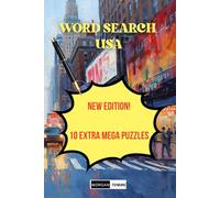 Premium USA Word Search Puzzle Book by Morgan Tendre: 2000+ Words & 10 Mega Puzzles | Large Print American-Themed Word Finds for Adults & Seniors | Fun Patriotic Brain Games