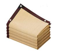 Premium UV Protection Shade Cloth 90% Coverage for Outdoor Use - Available in 1x2m 2x2m 2x3m 4x4m 6x8m with Grommets - Perfect for Patios Porches Pools and Plants (ge)