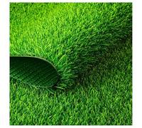 Premium UV Resistant Artificial Grass 100x500 cm (3.3x16.4 ft) - Realistic Synthetic Turf for Garden Ln Replacement Easy Installat Outdoor Landscaping Mat
