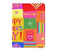 Premium Vaccine Card Passport Holder for Girls Boys Women and Men,Travel Gift Happy Mothers Day, Multicolor, One Size, Casual