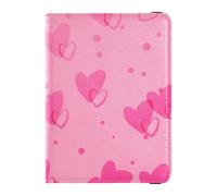 Premium Vaccine Card Passport Holder for Girls Boys Women and Men,Travel Gift Happy Valentine's Day Mothers's Day Red Love, Multicolor, One Size, Casual