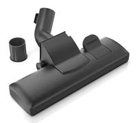 Premium Vacuum Cleaner Nozzle Universal with Thread Lifters for Pipes 32-35 mm - Switching Nozzle with Wheels & Holder - Compatible with Karcher Siemens Bosch Miele Philips AEG Rowenta - Carpet & Hard