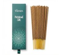 Premium Vahara Patchouli Silk Incense Sticks | 100g Natural Hand-Rolled Masala Incense for Meditation, Relaxation & Home Fragrance
