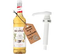 Premium Vanilla Syrup 1L for Coffee and Cocktails Vanilla Coffee Syrup wit