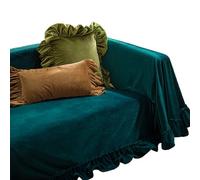 Premium Velvet Sofa SlipcoverCustomizable French Style Couch Cover Furniture Protector for Living Room Country Style Fits 205x170cm (81x67inch) Easy Care