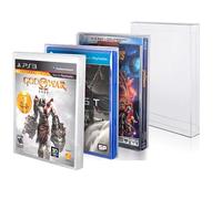Premium Video Game Box Protector Case Compatible for PS4 Games, XBOX1 Games, PS3 Games - God of War, The Witcher, Marvels Spider Man, The Last Part of us, Red Dead Redemption, Uncharted (Pack of 25)