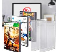 Premium Video Game Box Protector Case Compatible for PS4 Games, XBOX1 Games, PS3 Games - God of War, The Witcher, Marvels Spider Man, The Last Part of us, Red Dead Redemption, Uncharted (Pack of 25)