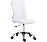 Premium Vinsetto Mesh Office Chair - Adjustable Height, Armless, Breathable Back