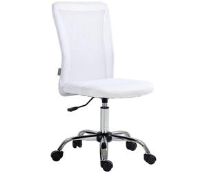Premium Vinsetto Mesh Office Chair - Adjustable Height, Armless, Breathable Back