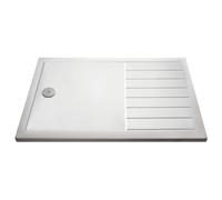 Premium Walk-In Shower Tray 1700mm x 700mm - White