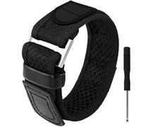 Premium Watch Band/Carbon Strap Replacement for Luminox Navy Seals Series 3000, 3900-23 mm - Black Luminox Watch Band