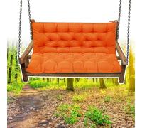 Premium Water Resistant 4" Thick Swing Cush Replacement Universal Fit for Outdoor Chairs Benches & Patio Swings Comfort & Durabili for Garden Relaxat