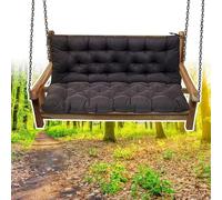 Premium Water Resistant 4" Thick Swing Replacement Cush - Universal Fit for Outdoor Chairs Benches & Patio Swings Comfortable & Garden Cush