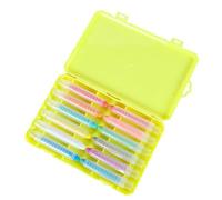 Premium Water Soluble Dustless Chalk Educational Set for Classroom Teaching Home Use with 3 Colorful Boxes Option Dusts Frees Pack