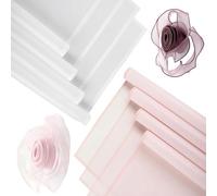 Premium Waterproof Art Wrapping Paper with 2 Decorative Ribbons for Floral Arrangements Floral Packaging Supplies Waterproof Craft Paper