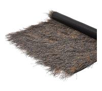 Premium Waterproof & Fireproof Synthetic Thatch Grass Roof Roll for Tiki Huts, DIY Crafts, and Landscaping - Durable Artificial Thatch (1x5m/39.4x197in)