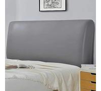 Premium Waterproof Headboard Cover - Universal Elastic Faux Leather Protector for Queen/Single Beds Stylish All-Inclusive Bedding Accessory Easy to Clean Durable & Elegant Design