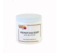 Premium Wax Resist - Water-Based Ceramic Masking for Pottery, Glazing & Slip Decoration | Easy-Peel Formula | Ceramic Supply USA