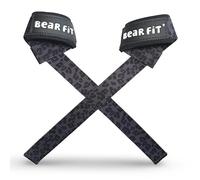Premium Weight Lifting Wrist Straps for Weightlifting, Deadlifts, Pull-Ups, Rows & Strength Training - Heavy-Duty Gym Wrist Straps with Neoprene Padding for Men and Women (Shadow-Beast)