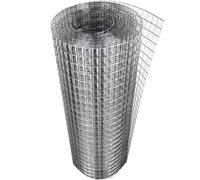 Premium Welded Wire Fence 50x50mm Mesh 1.2x2m Roll - Durable Garden Animal Enclosure Chicken Wire for Raised Beds Versatile & Easy to Install Fencing Solution