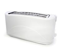 KitchenPerfected 4 Slice Long Slot Toaster - White - E2112WH