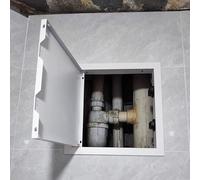 Premium White Access Panel for Wall TilesMagnetic Closure Waterproof 20x20 20x25 30x30 30x40 30x45 45x45 Easy Inllat Hidden Access Door (20x25.4)