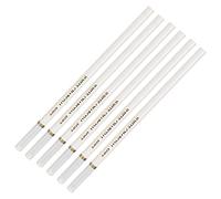 Premium White Charcoal Sketch Pencil Set Safe Easy to Sharpen 6 Pack for Adding Highlights to Artwork