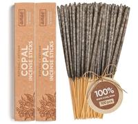 Premium White Copal Incense Sticks - 100% Pure Mayan Resin, Superior Burn Quality, Maximum Fragrance - Thick Coating, Handcrafted in Mexico for Meditation, Yoga, Spiritual Practice - 100 Sticks