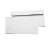 Premium White Envelopes - C4, DL, C6, and C5 Sizes with Peel & Seal Adhesive Strips - 80gsm Paper - Perfect for Office, Home, and Business Use (DL - 50pk)