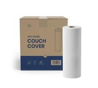 Premium White Hygiene Rolls, Couch Roll for Beauty & Massage Bed - 9 Rolls, 50m Each, 50cm Wide - Medical Exam Table Paper | Hygiene Disposable Roll for Beauty, Therapy & Medical Use