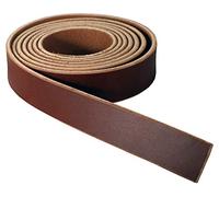 Premium Wickett & Craig English Bridle Leather Strap Blank, 1¼" x 84" 10-12oz [5/32"-3/16" (4mm-4.8mm)] Thickness, Medium Brown, 100% Leather Strip, Medium Brown