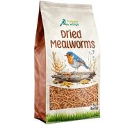 Premium Wild Bird Food 5L Refill, (5L Bag, Dried Mealworms)